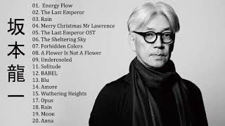 坂本 龍一 Ryuichi Sakamoto Full Album 2020  坂本 龍一 Ryuichi Sakamoto Best Of [upl. by Galitea672]