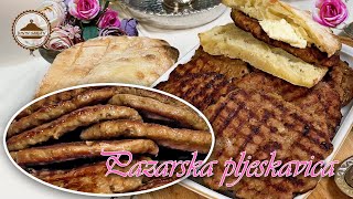 PAZARSKE PLJESKAVICE  ORIGINALAN RECEPT  Binin Sahan [upl. by Zigrang]