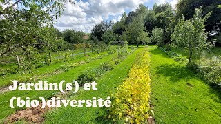 Visite des jardins pleins de biodiversité  Aout 2023 [upl. by Ayeka656]