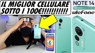 ULEFONE NOTE 14 unboxing recensione prezzo e scheda tecnica Best smartphone android sotto i 100€ [upl. by Racklin]