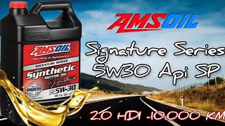 Amsoil Signature Series 5w30 API SP  ILSAC GF6A Prueba de viscosidad a 26° aceite motor usado [upl. by Nivlem]