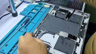 Microsoft Surface Book 2 1793 Battery Repair [upl. by Adlecirg]