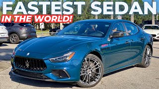 2024 Maserati Ghibli 334 Ultima A First Look At The Worlds Fastest Sedan [upl. by Hsoj]