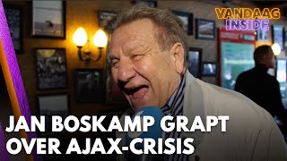 Jan Boskamp grapt over Ajaxcrisis ’Nu is het jullie beurt’  VANDAAG INSIDE [upl. by Deidre594]