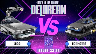 Build the DeLorean  Fanhome vs Lego  Issues 3336 [upl. by Averi]