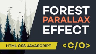 Awesome PARALLAX EFFECT ON SCROLL Parallax animation tutorial HTML CSS JAVASCRIPT Clean Code Only [upl. by Chessa]