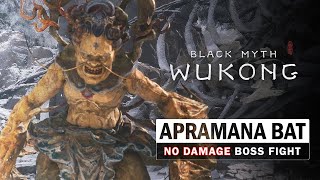 Black Myth Wukong  Apramana Bat Boss Fight No Damage Taken [upl. by Atiugal]