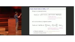 Alberto Zaffaroni  Progress on AdS Black Holes in String Theory [upl. by Lanie576]