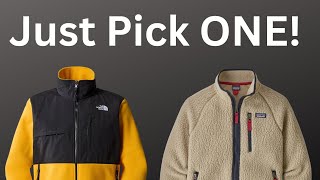 The North Face Denali Jacket vs Patagonia Retro Pile Fleece Jacket [upl. by Iong862]