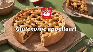 Koopmans Glutenvrije Basismeel Appeltaart [upl. by Ahsemad]