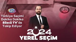 Can Coşkunla Sözcü 2024 Yerel Seçim Yayını  31 Mart İl İl İlçe İlçe Canlı Sonuçlar [upl. by Nate]