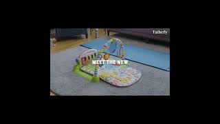 FisherPrice Baby Playmat Deluxe Kick amp Play Piano Gymgadgets baby dnt forget to subscribe♥️ [upl. by Ludovika]