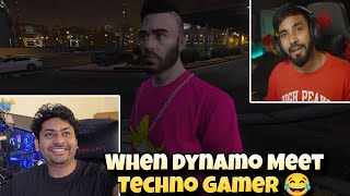 When Dynamo Meet Techno Gamer 😂 [upl. by Hayn988]