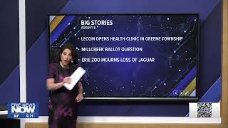 Big Stories LECOM Opens Health Clinic Millcreek Ballot Question Zoo Jaguar Passes [upl. by Raveaux]