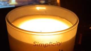 CANDLE LIGHT NIGHT  SIMPLICITY  SEA SALT amp SURF  ASMR  SATISFYING LIGHT CANDLE  LETSGO [upl. by Yenahc907]