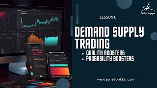 Demand Supply Trading Strategy 6 Quality Boosters  Probability Booster [upl. by Vance]