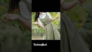 Pinafore Dress  Jumper Dressshorts youtubeshorts fashionmashfashion [upl. by Cobbie]