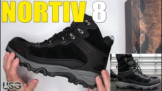 Nortiv 8 Hiking Boots Review ANY GOOD Cheap Hiking Boots Under 50 Bucks [upl. by Tnecnivleahcim854]