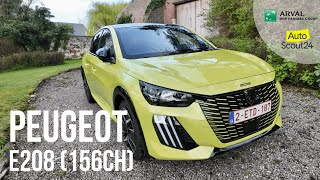 Essai  Peugeot e208  une semaine au volant de la nouvelle version de 156 chevaux [upl. by Ahsie]