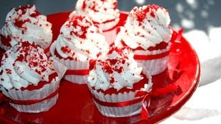 RED VELVET CUPCAKE per SAN VALENTINO Le ricette di DELIZIEePASTICCi [upl. by Buhler]