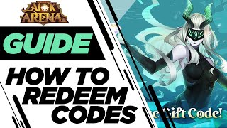 AFK Arena  How To Redeem Free Loot Codes [upl. by Harlamert]