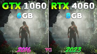 GTX 1060 vs RTX 4060  7 Years Difference [upl. by Enohs]