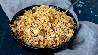 Narali Bhat  Instant Pot Coconut Sweet Rice [upl. by Relyc]