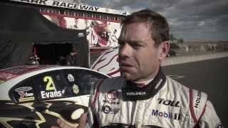 Cadel Evans Holden Racing Team V8 Supercars drive [upl. by Marlin120]