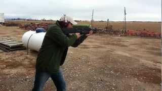 Shooting a SRM 1216 full auto [upl. by Llevra539]