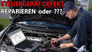 Mercedes Motorsteuergerät DEFEKT Wegfahrsperre reparieren kodieren [upl. by Aihsined]