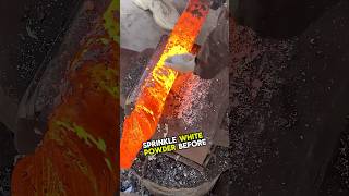 Why Blacksmiths Use White Powder Before Smelting Metal shortsviral shortsfeed shortsvideo shorts [upl. by Ernie]