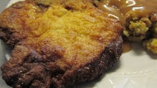 Easy Pan fried pork chops [upl. by Grigson]