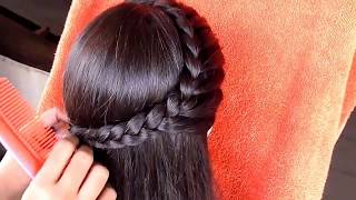 Hairstyle for Medium Hair  Medium Hair Hairstyle For Girls [upl. by Redvers]