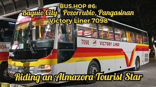 BUS HOP 6 Riding an Almazora Tourist Star  Baguio City  Pozorrubio Pangasinan via VLI 7098 [upl. by Luaped304]