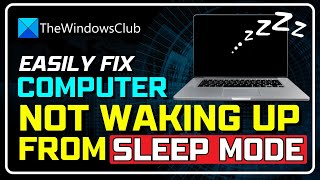 Computer wont wake up from Sleep Windows 11 [upl. by Aikrahs69]