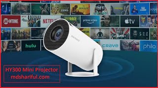 Magcubic Projector  Allwinner h713  HY300HY300 projector  Transpeed Projector 4k  mdshariful [upl. by Ollopa]