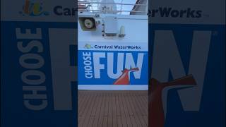 Here’s Carnival WaterWorks the excellent cruise ship water park on top of Carnival Panorama 🤩 [upl. by Ennairoc]