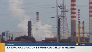 Taranto Ex Ilva Occupazione e udienza del 24 a Milano [upl. by Stauffer965]