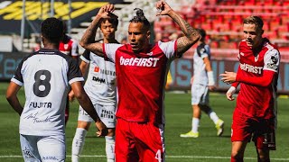 Royal Antwerp vs St Truiden 61 Jacob Ondrejka Tjaronn Chery amp Mahamadou Doumbia score in win [upl. by Macknair]