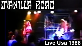 MANILLA ROAD  Live Usa 1988 Heavy metal [upl. by Atnuahc]