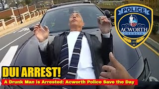 A SHOCKING DUI Arrest Caught on Camera by Acworth Police Department [upl. by Modesty]