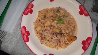 RISOTTO AI FRUTTI DI MARE COOKEO [upl. by Tannie]