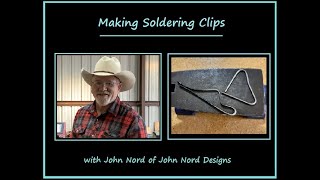 Making Soldering Clips [upl. by Nuawed739]