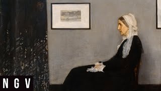 Portrait of the Artists Mother  James McNeill Whistler [upl. by Cirle]