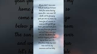 Snowman lyrics [upl. by Clausen903]