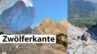 Mehrseillänge Zwölferkante 4  13 Seillängen auf den Zwölferkopf 2232m  feat AlpineFex [upl. by Burner]