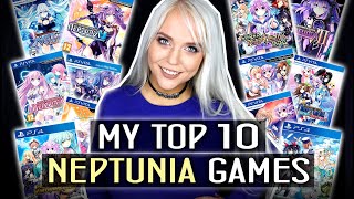 TOP 10 Hyperdimension Neptunia Games COMPLETE Guide feat YellowSuperNintendo [upl. by Henning378]