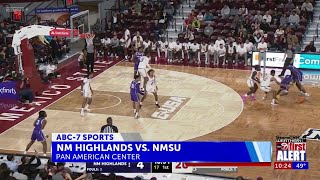 NMSU Aggies dominate in win over New Mexico Highlands 9357 [upl. by Eenattirb]