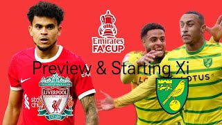 LIVERPOOL VS NORWICH STARTING XI PREDICTION amp PREVIEW MORE THOUGHTS ON THE KLOPP STORY TOO [upl. by Cirle]