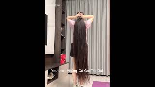 Supper long hair of zhang li china [upl. by Benita]